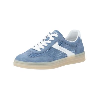 Sneaker REMONTE "Remonte Sneaker Textil", Damen, Gr. 40, blau (jeans), Textil, Schuhe Sneaker