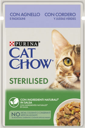 Nestle' Cat Chow Ster Agn Fag 85g