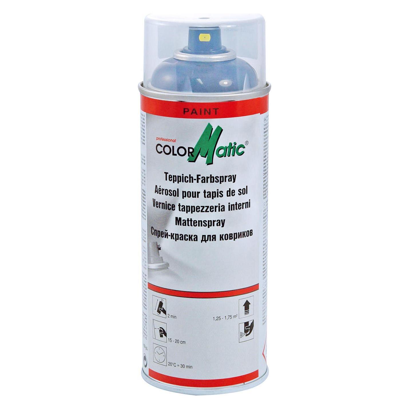 Colormatic Tekstilspray sort til bundmåtter 400ml. (400 ml) (369056)