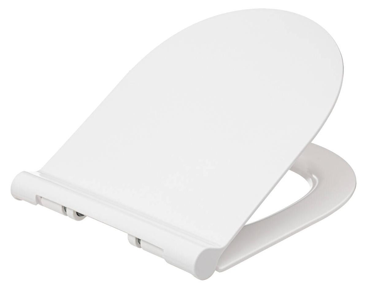 5five Simply Smart Toiletbril met zachte zitting, halfcirkelvormig