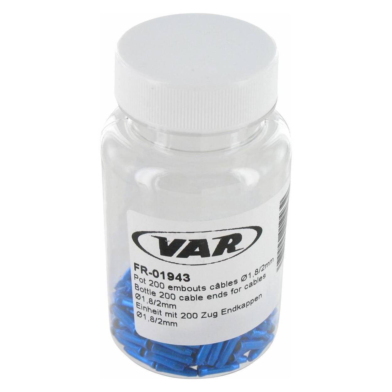 VAR ENDKAPPE INNENZÜGE 200ST BLAU FR-01943 (VAFR01943)