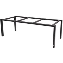 idyl Tischgestell Tendri 220 x 95 cm Aluminium Grau Anthrazit