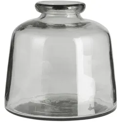 IB Laursen Glas Vase mit kleiner Öffnung mundgeblasen, Höhe 15.5, Ø 16.8 cm
