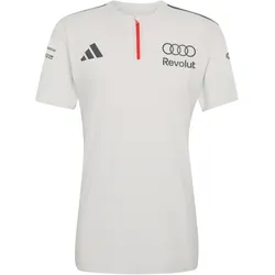 adidas Audi Formel 1 Team Mechaniker & Marketing Poloshirt Herren KE7324 - chalk pearl/iron met. S
