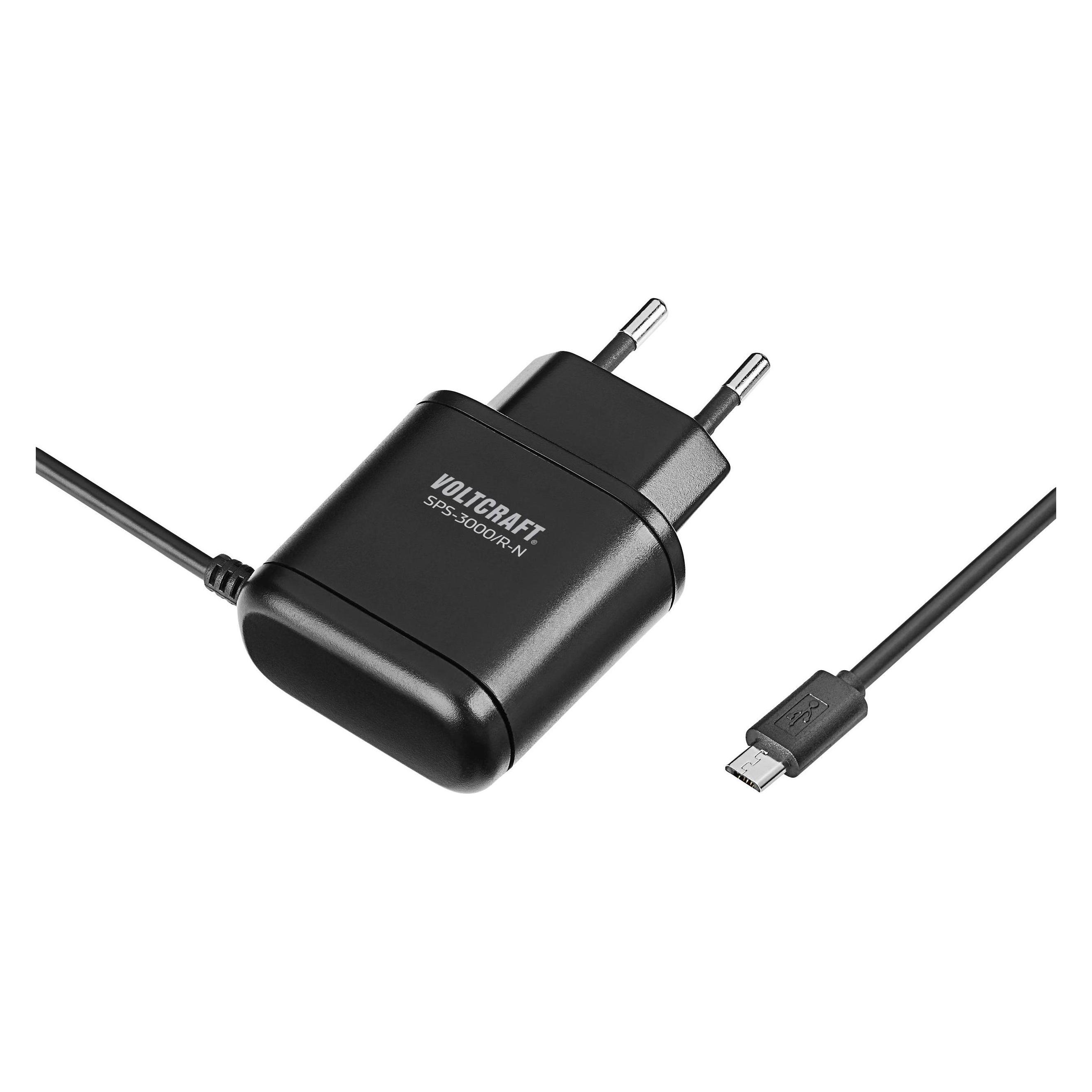 Voltcraft SPS-3000/R-N Steckernetzteil, Festspannung 5 V/DC 3 A 15 W Raspberry Pi geeignet (VC-11399820)