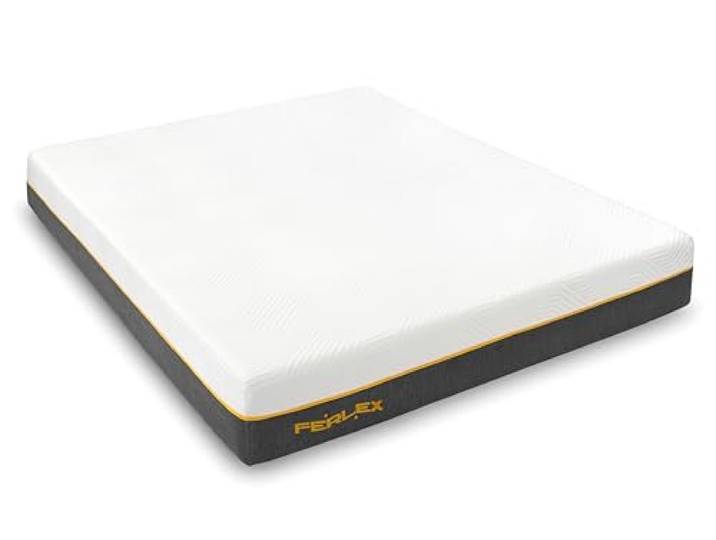 Ferlex - Memory Foam Matratze 150x190 Höhe 24 cm Mehrschichtig Hohe Festigkeit Waschbarer Bezug