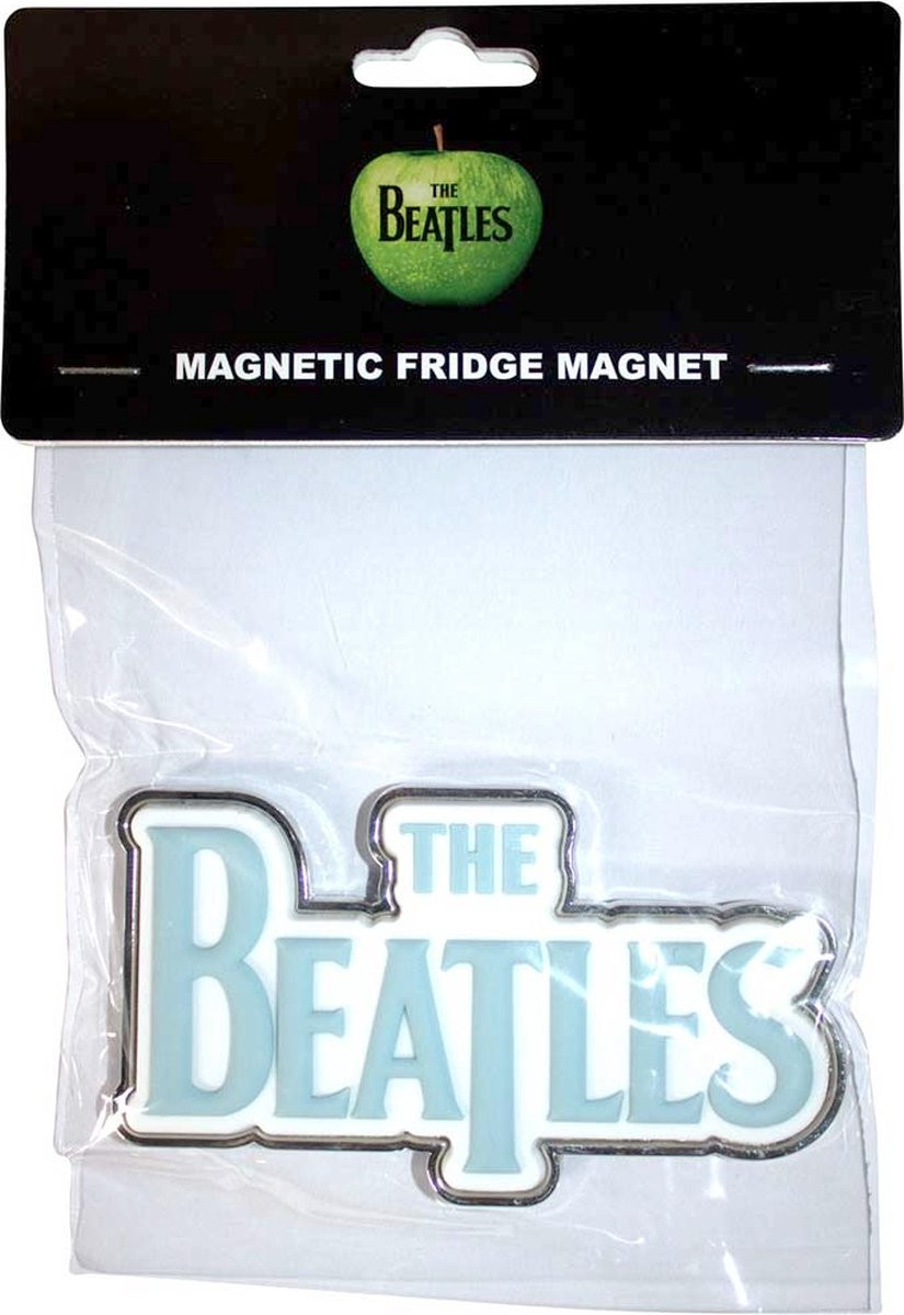 The Beatles Sky Blue Drop T Logo Koelkastmagneet - Blauw