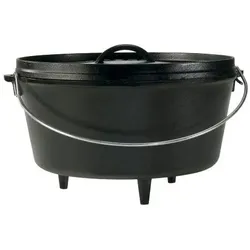 Lodge Camp Dutch Oven (tief), mit Füßen, 35,6cm