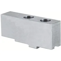 Röhm, Zubehör Maschine, Ungestufte Aufsatzbacke AB. Grösse 400/500. 3-Backensatz. ungehärtet. 16MnCr5