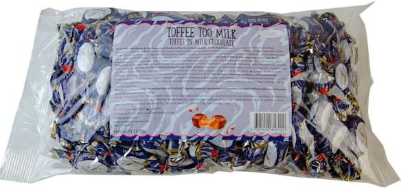 Godis Toffeekolor MjÃ¶lkchoklad 1kg