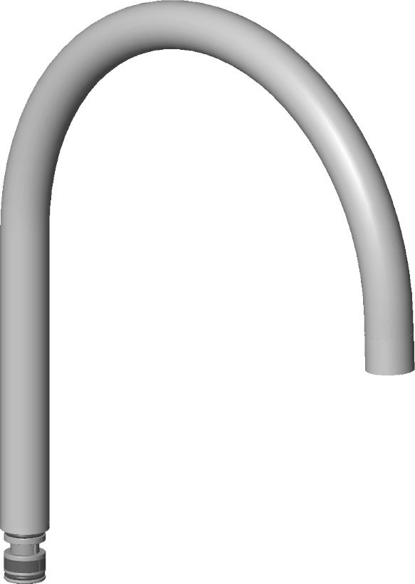 Dornbracht saillie sortie 240 complet 90282220202-00 chromé