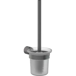 Neuesbad Serie 200 WC-Bürste zur Wandmontage, Titan NB1DEADAD7111