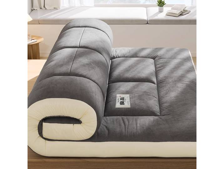 Matelas Tatami Confortable pour Dortoir Étudiant, Matelas Simple en Fibre de Soja, Matelas Doux Rembourré, Matelas Futon Double pour la Maison