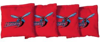 Skip's Garage Delaware State DSU Hornets Red Cornhole Bags