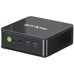 GMKtec Mini-PC M5S Ryzen 3 5400U 16 GB 256 GB (512 GB, 16 GB, AMD Ryzen 3 5400U), PC, Schwarz