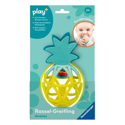 Play+ Rassel-Greifling: Ananas - ab 0 Monate