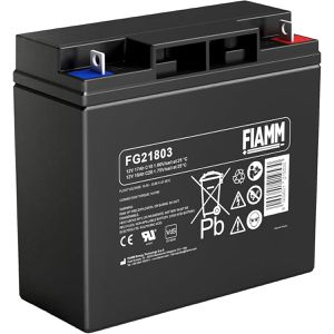 FIAMM AGM-Batterie FG21803, 12 V, 18 Ah, M5 Anschluss, mit VdS-Zulassung
