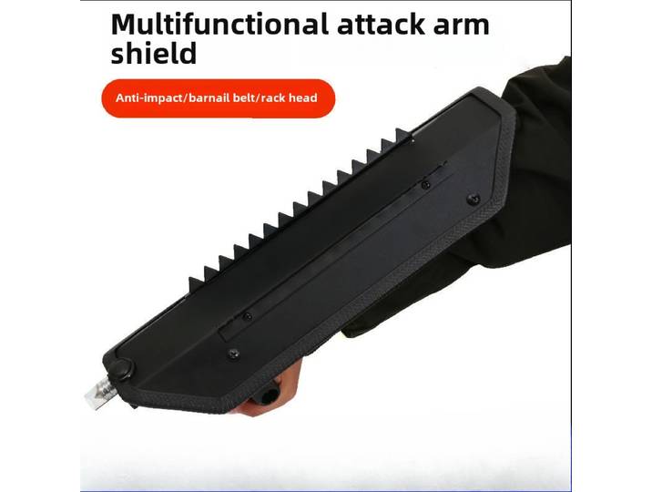 Bouclier de bras en métal multifonctionnel, protection d'attaque, petit bras