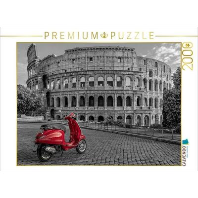CALVENDO Puzzle Rom, Dolce Vita im Morgenlicht | 2000 Teile Lege-Größe 90x67cm Foto-Puzzle für glückliche Stunden, von , Calvendo Puzzle