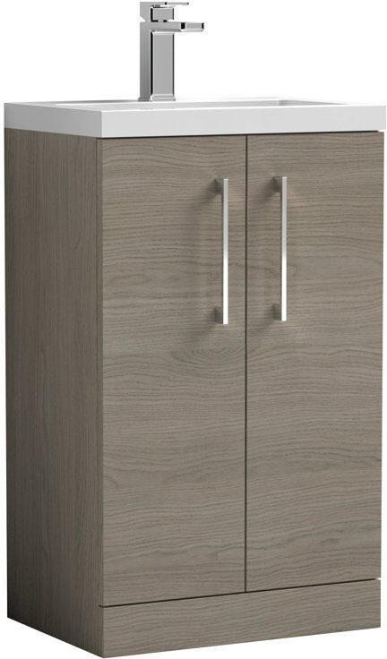 Nuie Arno 505 mm Freestanding Single Vanity Solace Oak 505mm W