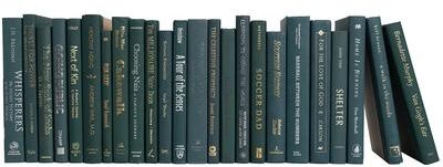Booth & Williams Decorative Books - Forest Books - Green Books by the Foot