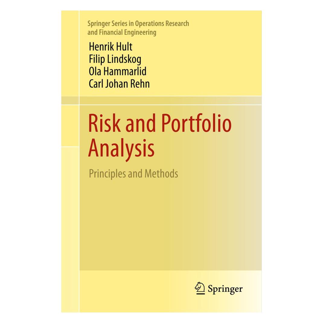 Springer Risk and Portfolio Analysis (Englisch, Softcover, Carl Johan Rehn, Filip Lindskog, Henrik Hult, Ola Hammarlid) (55563844)