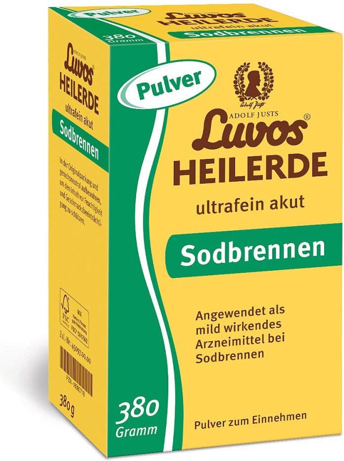 Luvos Heilerde Ultrafein Akut Sodbrennen Pulver 380g