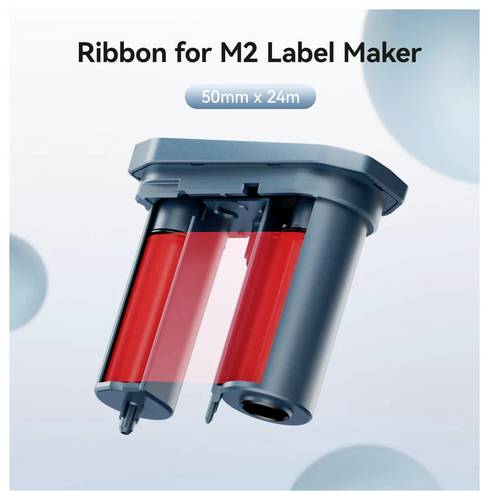 NIIMBOT Etiketten Rolle Rot 1 St. 1EH00029801 Universal-Etiketten