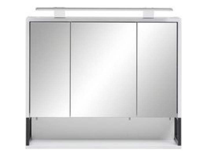 SCHILDMEYER Armoire de toilette, Limone (craie blanche)