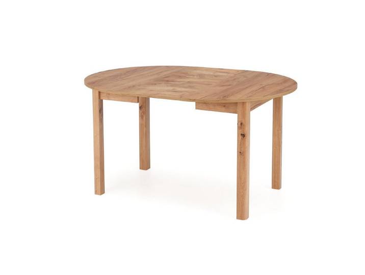 designimpex Esstisch Design Esstisch rund HA-400 ausziehbar Tisch Esstisch 102 - 142cm