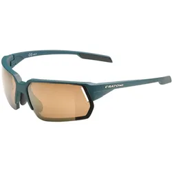 Cratoni C-Lite COLOR+ Sport petrol matt + amber with gold mirror