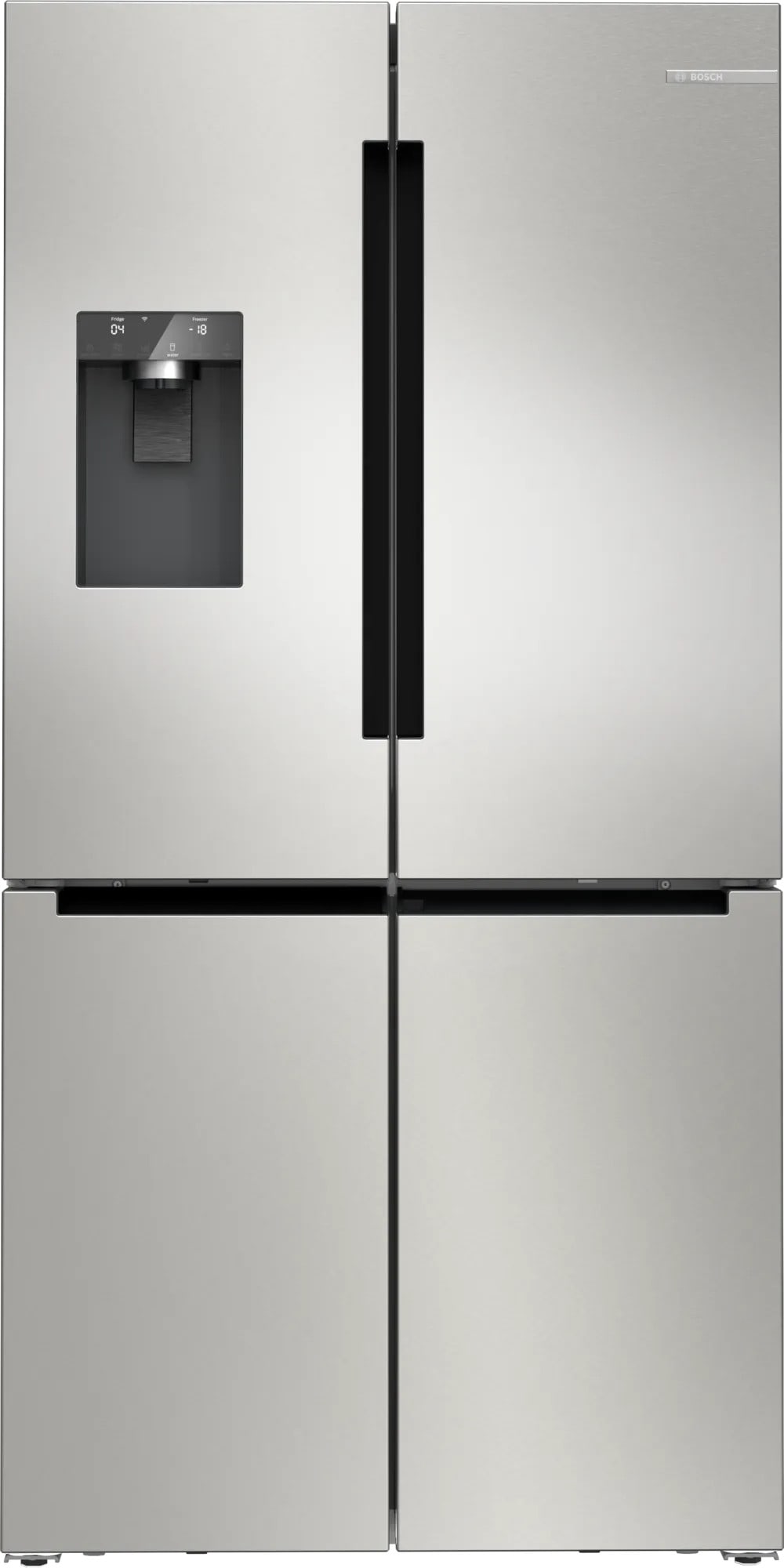 Bosch KFI96APEA Serie 6 Side-by-Side Kühlschrank (Multi-Door/French-Door Style) 183 cm Höhe EEK E Crushed Ice/ Eiswürfel/ Wasser-Spender