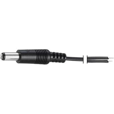 VOLTCRAFT 93025c200 Niedervolt-Anschlusskabel Niedervolt-Stecker - offene Kabelenden 5.5 mm 2.1 mm 1.20 m 1 St.