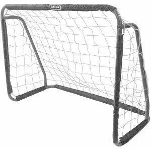 Idena Fußballtor 40397, aus Metall, 124 x 96 x 61cm, Klicksystem, grau