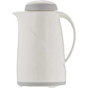 Helios Thermoskanne Wave Mini 2942-001 Kunststoff, mit Drehverschluss, weiß, 0,6 Liter