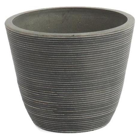 Domoletti Flowerpot 13D10, spw, Ø 10 cm, grey (10 x 8.20 cm) (54034172)