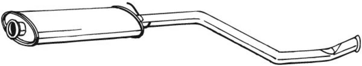 Bosal Silenziatore centrale 281-665