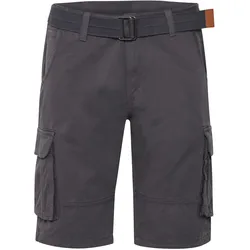Cargoshorts INDICODE "Cargoshorts IDCosta", Herren, Gr. L, N-Gr, grau (dunkelgrau), Obermaterial: 100% Baumwolle CO., Hosen