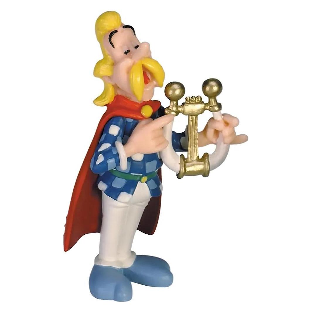 Plastoy Asterix Figur Troubadix Harfe mit (60548)