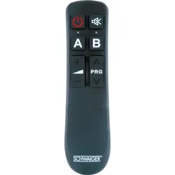 Schwaiger UFB1000 533 Fernbedienung IR Wireless DVD/Blu-ray, TV, TV-Tuner, Beistellgerät Drucktasten