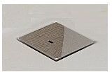 Hoesch Ablaufabdeckung 118659.305 chrom, quadratisch, für Duschwanne
