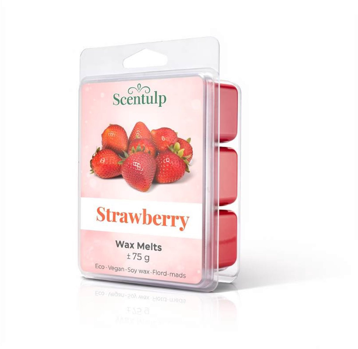 Scentulp Wax Melts Aardbei – Zoete Fruitige Geur