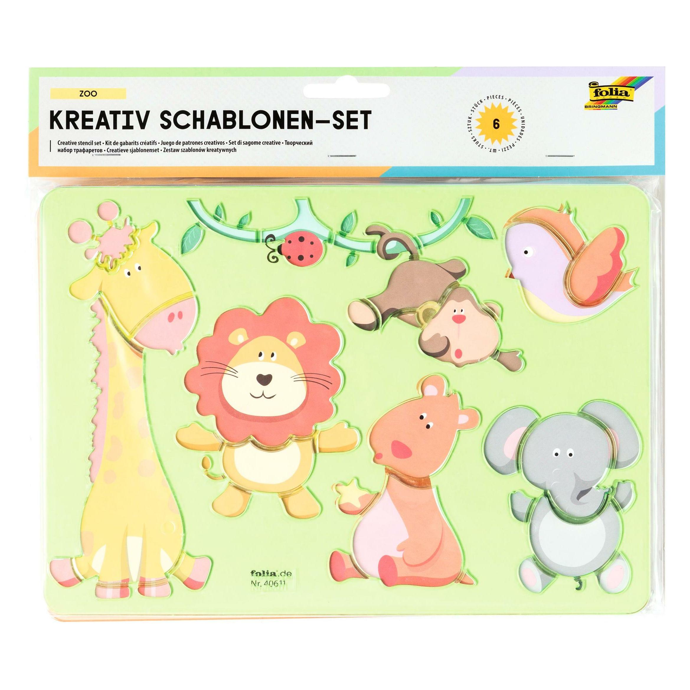 Folia Schablonen-Set Kreativ (40611)