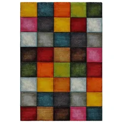 Webteppich Belis Multicolor ca. 60x110cm