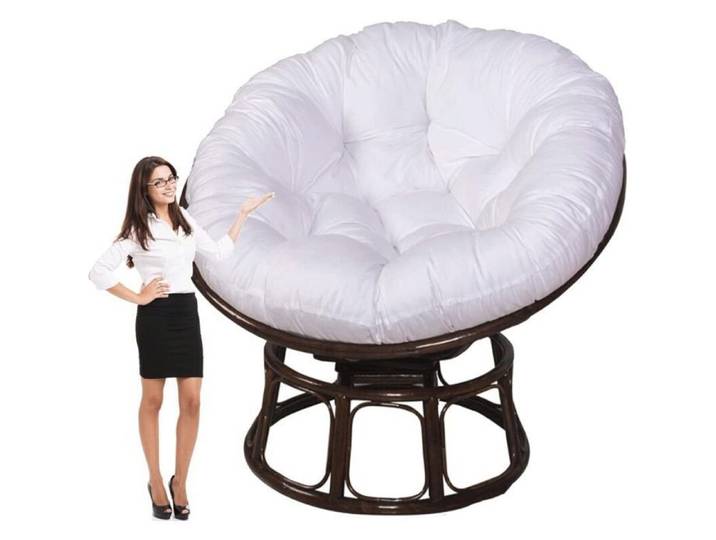 Coussin Chaise Rembourré Coussin Chaise en Rotin BalançOire en Tissu ExtéRieur Coussin Chaise Panier Suspendu Coussin Chaise Oeuf P