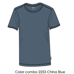 nou Highmore V2 T-Shirt Kinder 2253 - china blue 10 (140/146)