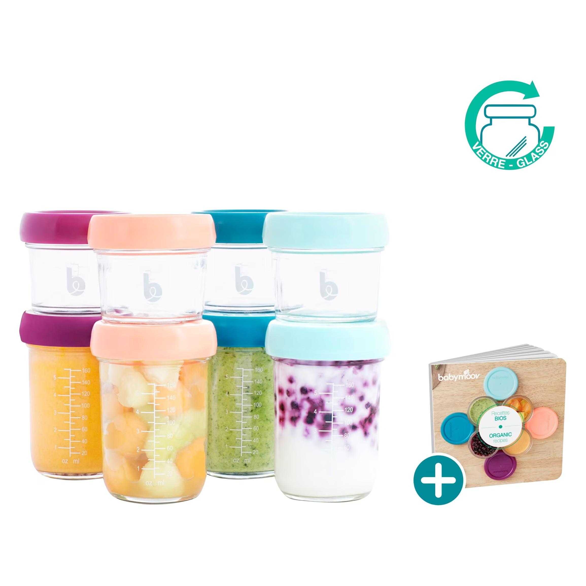 Babymoov Babybols 4x120ml 4x220ml + Rezeptbuch (A004312)