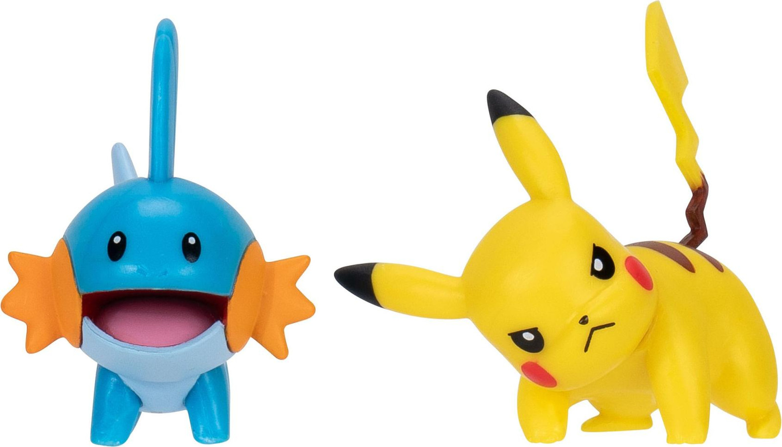 Jazwares Pokémon Eerste Partner Battle Figuurset met Hydropi & Pikachu, 2-delig