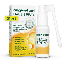anginetten HALS SPRAY 2 in 1 20 ml Spray