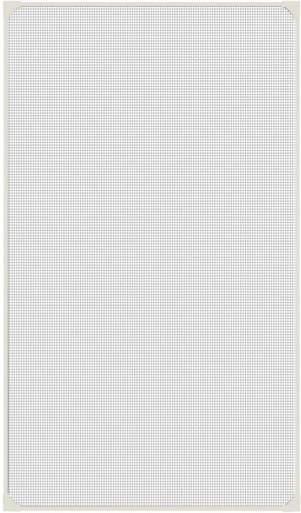 vidaXL Mosquitera magnética para ventanas blanco 80x140 cm Blanco